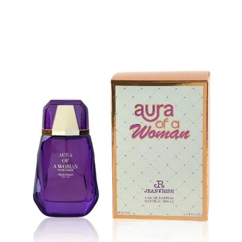Jean Rish Aura of a Woman - Perfume para mujer, Eau De Parfum, fragancia de lujo de larga duración, fabricado en Estados Unidos, aroma a jazmín,