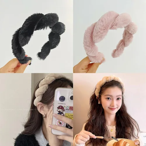 Miniatura 3 de Diadema para lavar la cara, diademas faciales de spa, suave y bonita banda para el cabello para el cuidado de la piel, maquillaje, para mujeres