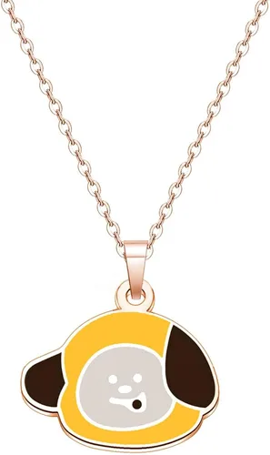 TTJHGYQO Collar Love Yourself Kpop Star Figure Charm Necklace Yourself Army Jewelry Coreano Group Army Gift Kpop Music Fans Gift inspirador regalo