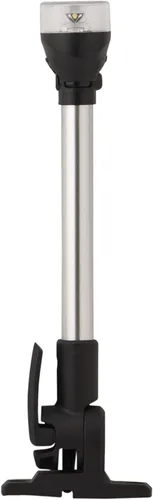 Attwood 5557-P12A7 Luz de poste LED plegable de 12 pulgadas