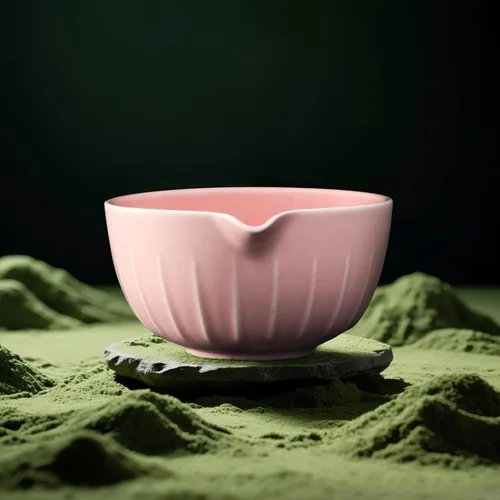Miniatura 4 de Juego de 7 batidores de matcha – Juego de cerámica con cuenco, batidor, soporte, cuchara de bambú, reposo, tamiz y toalla de té, elegante kit