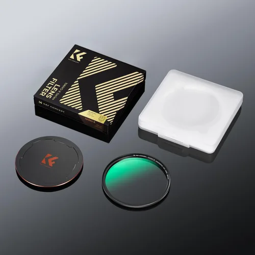Miniatura 8 de K&F CONCEPT Filtro de protección de lente UV MC magnético de 49 mm + tapa de filtro de lente con 28 capas multicapa impermeables/resistentes a