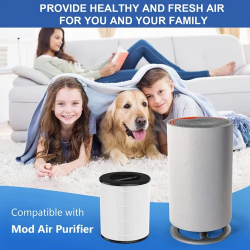 Miniatura 3 de Paquete de 1 filtro de repuesto mod/mod+ compatible con filtro Mod Purifier (Modelo MD01)