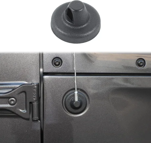 Cubierta de base de antena para Jeep JL compatible con Jeep Wrangler 2007-2023 JK JKU JL JLU/Gladiator JT 2020-2023, accesorios exteriores negros