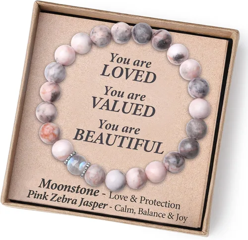 Cute Gifts for Girls/Teens-Birthday Gifts Ideas-Beaded Bracelets for Granddaughter Niece Daughter Best Friend