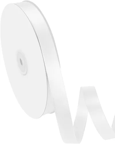 Miniatura 82 de Cinta de tela de satén de 1-1/2 pulgadas de ancho x 50 yardas, cinta negra perfecta para lazos de bricolaje, guirnaldas, envoltura de regalos