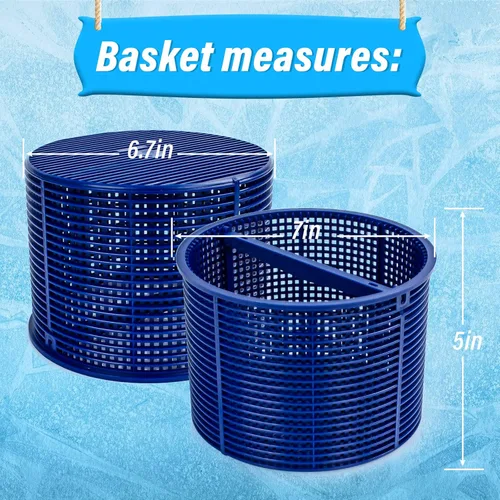 Miniatura 2 de ChangTa Cesta de repuesto para desnatadora de piscina, para Hayward SPX1082CA y Aladdin B-152 modelos de skimmer SP1082 SP1083 SP1084 1085 1086