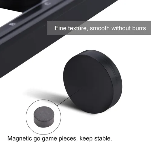 Miniatura 4 de Juego de mesa magnético de damas de viaje con tablero plegable, juguetes educativos familiares para niños y adultos