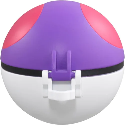 Miniatura 3 de Takara Tomy Pokemon Monster Collection MB-04 Master Ball Pokemon Figura de Juguete 4 Años en Adelante, Cumple con los Estándares de Seguridad