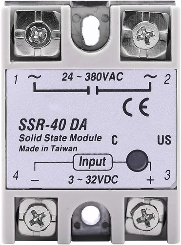 Miniatura 9 de Kit de controlador de temperatura PID LED REX-C100 con 40A SSR K Tipo Sensor de sonda AC 110V-240V 32.0 °F~2,372.0 °F Función de alarma para equipos
