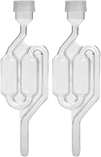 Miniatura 4 de Home Brew Ohio Doble burbuja Airlock con tapón de goma 6.5 (juego de 2)