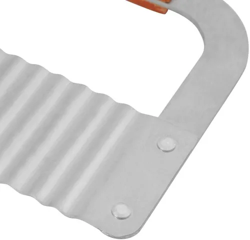 Miniatura 9 de Cortador de jabón ondulado, de acero inoxidable, corte arrugado, corte ondulado, cortador de verduras para cocina esencial