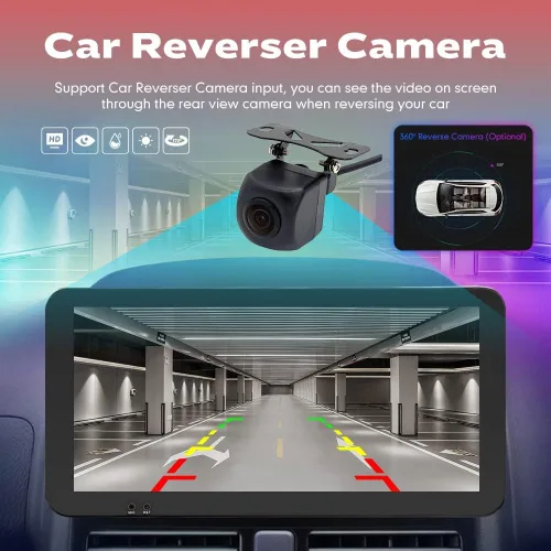 Miniatura 6 de Para Jeep Renegade 2015-2023 Car CarPlay Android Navegación Automática Estéreo GPS Radio Reverse Cámara Pantalla 10.33 "QLED Pantalla Táctil