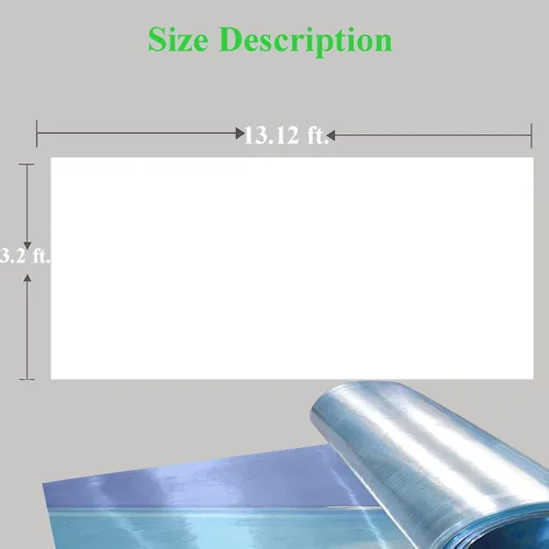Miniatura 2 de Lámina de techo de policarbonato transparente, dosel de invernadero de plástico resistente a los rayos UV, paneles de aislamiento transparentes