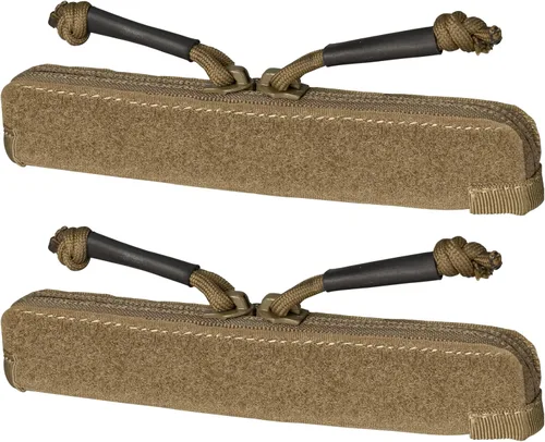 Miniatura 8 de IDOGEAR Inserto de tira de cremallera para chaleco Combat AVS CPC JPC2.0 Accesorios de bolsillo de gancho y bucle cremalleras dobles 5.9 pulgadas