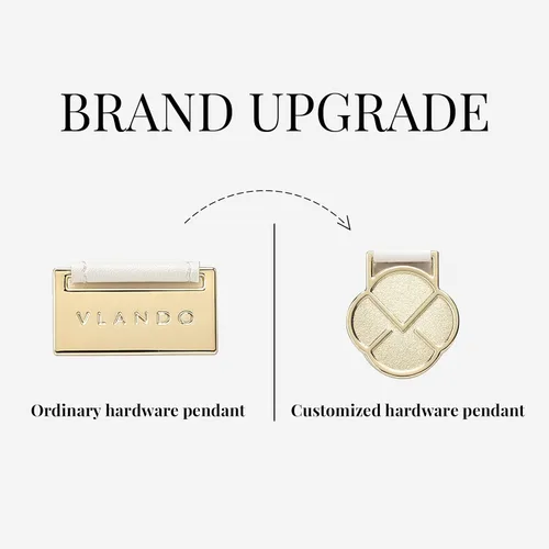 Miniatura 2 de Vlando Joyero para collares anillos aretes caja organizadora de joyas de espejo con cajones cajas grandes de joyería de 3 capas para mujeres y niñas