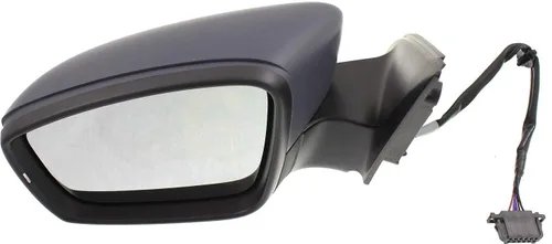 Miniatura 4 de Kool Vue - Espejo calefactable para el lado del conductor para Volkswagen Jetta 2011-2018 con luz de señal; sin memoria y monitor de punto ciego
