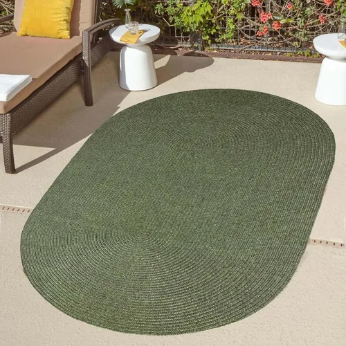 Miniatura 54 de Superior Alfombra de área grande para interiores y exteriores, reversible, trenzada, decoración del piso del hogar para sala de estar, cocina