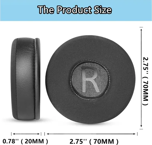 Miniatura 3 de Almohadillas de repuesto de gel refrigerante compatibles con Sony MDR-ZX110NC MDRZX110NC MDR ZX110NC con cancelación de ruido, almohadillas