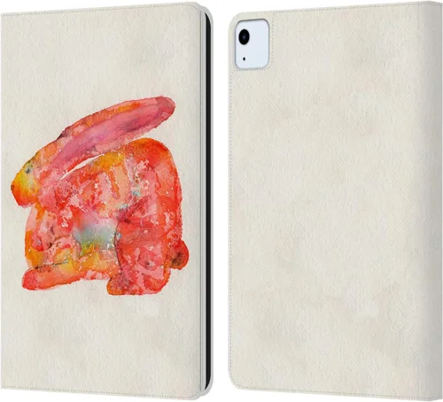 Miniatura 33 de Head Case Designs Wyanne - Funda de piel con licencia oficial de Wyanne Blue Watercolour Bear Animals 2, compatible con Apple iPad 10.2