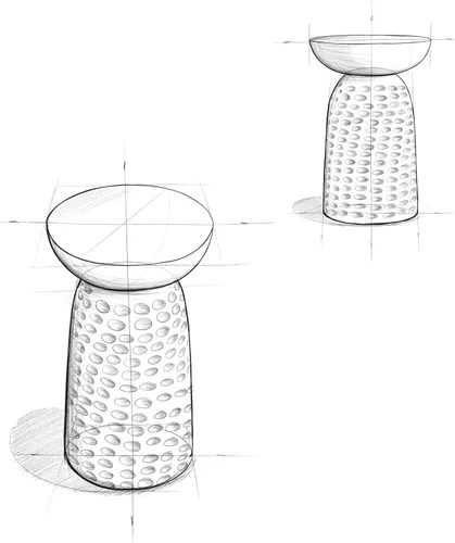 Miniatura 13 de SIMPLIHOME Boyd - Mesa auxiliar redonda de madera de mango maciza de 13 pulgadas de ancho x 18 pulgadas de alto, mesa de noche contemporánea hecha a