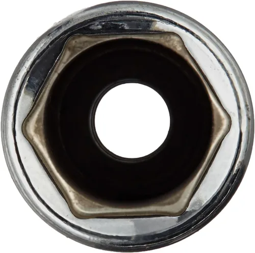 Miniatura 2 de SK Tools USA 41708 - Unidad de 1/4", 0.472 in, 6 puntos, enchufe cromado profundo