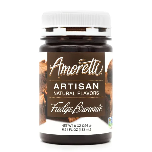 Miniatura 142 de Amoretti - Pasta natural de sabor artesanal de bayas silvestres, 8 onzas, perfecta para helados, bebidas, pasteles y más, sin conservantes, vegana