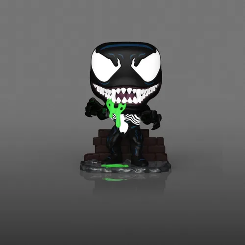Miniatura 2 de Pop! - Portada del cómic: Marvel Venom Lethal Protector que brilla en la oscuridad Vistas previas exclusiva figura de vinilo