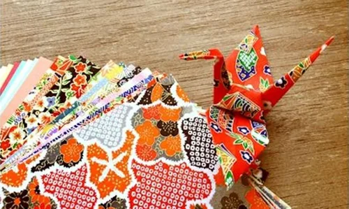 Miniatura 7 de Papel tradicional japonés Mino Washi Chiyogami Washi, colorido papel de origami Yuzen, diseño surtido, 5.9 en 40 hojas