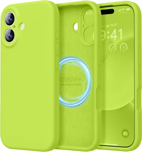 Miniatura 262 de LOVE 3000 Compatible con Funda para iPhone 15, [Cámara de Cobertura Completa de Silicona Suave] [Protección contra Caídas de 8 pies], Forro de Negro
