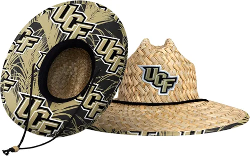 Miniatura 52 de FOCO - Sombrero de paja con logotipo de equipo universitario de NCAA y estampado floral para hombre TEAM LOGO