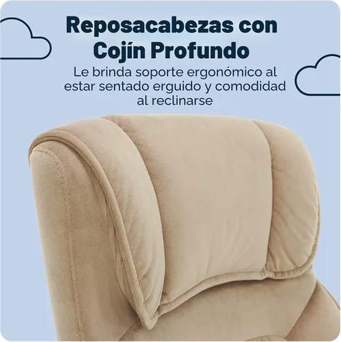 Miniatura 7 de Serta® Hannah Silla ejecutiva para oficina en casa, ergonómica de respaldo medio con soporte lumbar, cojín de asiento firme, almohadas corporales