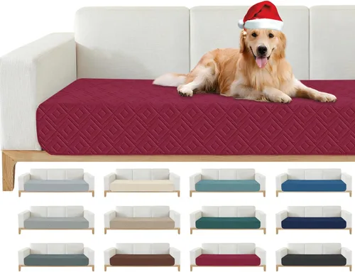 Manta impermeable 2026 para perros (30 x 70 pulgadas), cómoda alfombrilla de sofá para mascotas con respaldo antideslizante, almohadilla ligera para