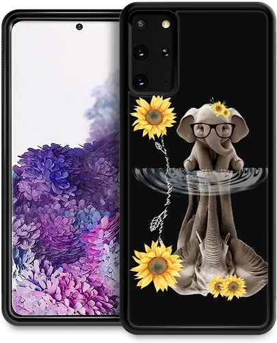 Miniatura 39 de CARLOCA Funda compatible con Samsung Galaxy S20, familia de jirafas divertidas en blanco y negro, para niñas y mujeres, diseño gráfico de moda, a