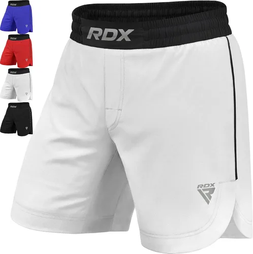 RDX Pantalones cortos de MMA para entrenamiento y kickboxing Pantalones cortos de lucha para artes marciales, pelea de jaulas, Muay Thai, BJJ,
