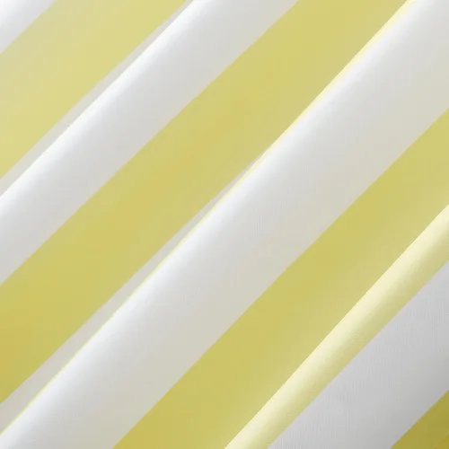 Miniatura 3 de Par de paneles de cortina con ojales Sun Zero Valencia estilo cabaña a rayas para interior/exterior con protección UV y eficiencia energética