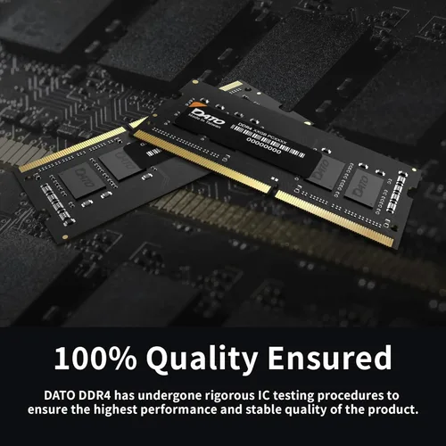 Miniatura 6 de DATO 32GB RAM DDR4 3200MHz PC4-25600 CL22 SODIMM 1.2V 260-Pin Memoria de módulo SODIMM para portátiles y notebooks sin ECC