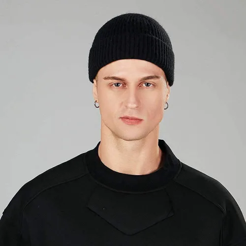 Miniatura 4 de Ryobens Swag. - Gorro de lana para hombre y mujer, gorro tejido para invierno.