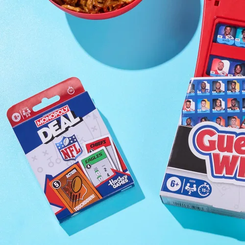 Miniatura 10 de Adivina quién? Juego de mesa edición NFL Juego de mesa NFL oficialmente licenciado para niños y familias A partir de 6 años 2 jugadores 15