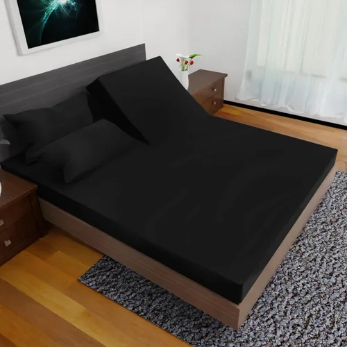 Miniatura 59 de Top Split King - Juego de sábanas para cama ajustable, 4 piezas con bolsillos profundos, sábanas de microfibra de doble cepillado, sábana bajera