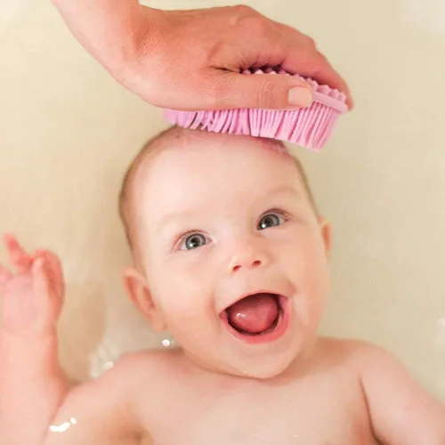 Miniatura 7 de Cepillo de esponja de baño de silicona, 100% silicona, limpiador suave para la espalda, el mejor cepillo exfoliante para el cuerpo, regalo