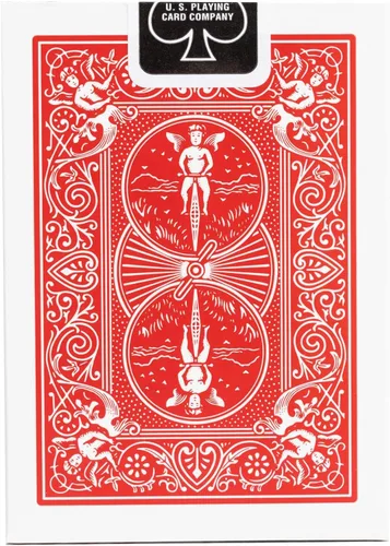 Miniatura 5 de Juego de cartas estándar con jinete en la parte posterior Bicycle, multi-colored, Estándar