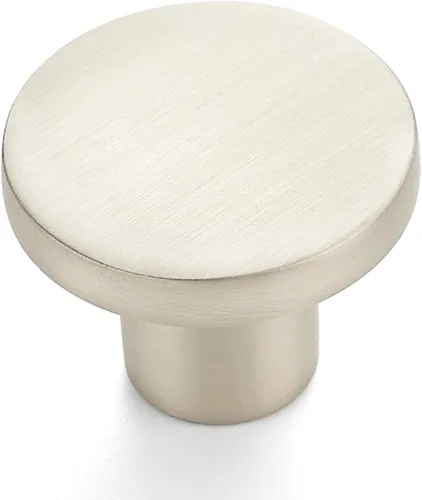 Miniatura 18 de Ravinte 1 paquete de pomos para gabinete negros, pomos redondos para cocina, tiradores para cajones de vestidor, tiradores para puertas de armario