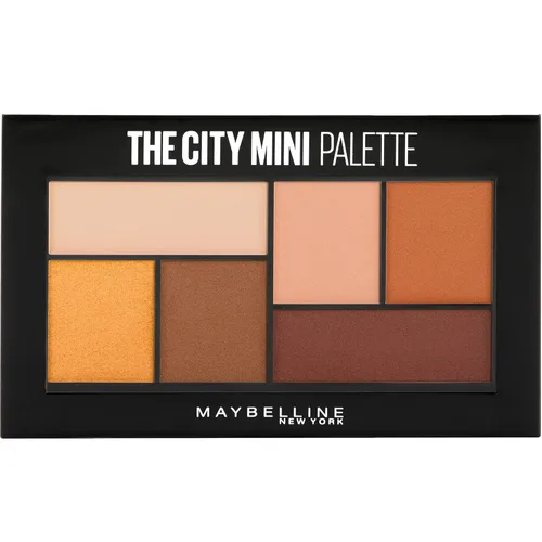 Maybelline New York The City Mini paleta de sombra de ojos, Hi-Rise Sunset, 0.14 onzas Puesta de sol Hi-Rise