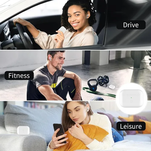 Miniatura 7 de Funda de carga inalámbrica compatible con AirPods Pro de 1ª y 2ª generación con carga USB-C, repuesto de funda de cargador Air Pod Pro 1 2 con botón