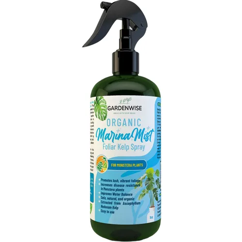 Miniatura 41 de GARDENWISE Fertilizante orgánico prémium de anturio de algas marinas – Alimento líquido para plantas de algas marinas – Potenciador de suelo rico