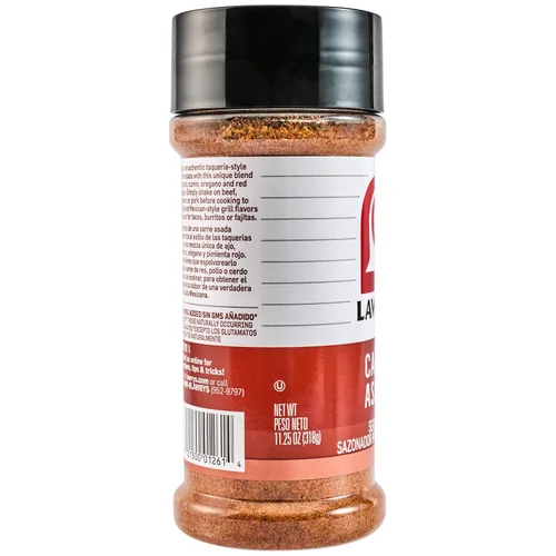 Miniatura 11 de Lawry's Condimento, Carne Asada, sin MSG añadido, Kosher, básico, versátil, sabor inspirado en México, mezcla de ajo, comino, orégano y pimiento