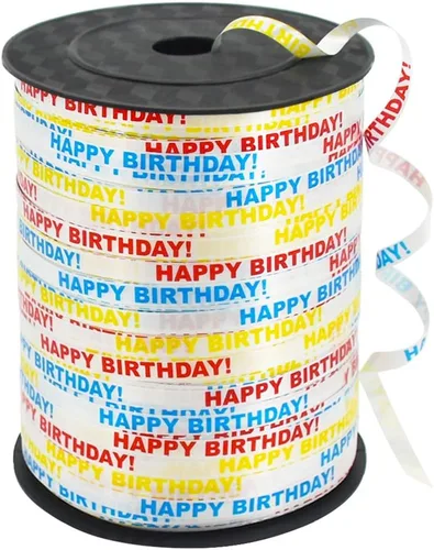 Miniatura 20 de BEISHIDA Cinta Plateada Rizada Ondulada de 500 Yardas, Cuerda para Globos, Rollo Metálico Brillante para Cinta de Envolver Regalos para Fiestas