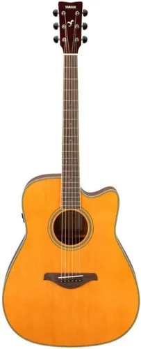 Miniatura 13 de Yamaha FG-TA Guitarra Transacústica con Chorus y Reverb, Negro