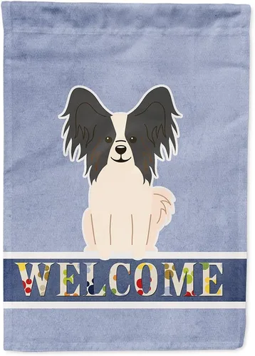 Miniatura 223 de Caroline's Treasures BB5622GF Airedale - Bandera de bienvenida para jardín, bandera decorativa para patio, exteriores, patio, parterres